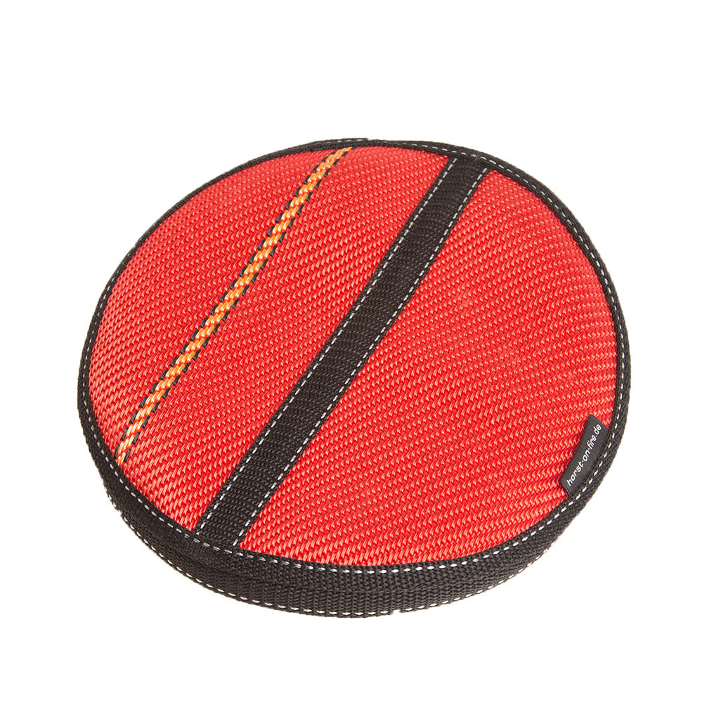 Hundefrisbee aus Feuerwehrschlauch rot