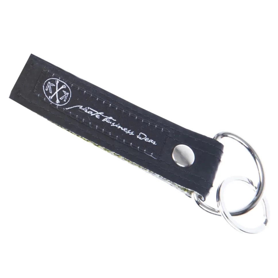 Feuerwehrschlauch-Schlüsselanhänger “Kunigunde” – stylisch und praktisch.