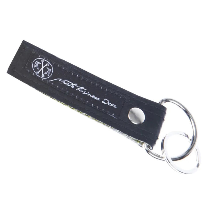 Feuerwehrschlauch-Schlüsselanhänger “Kunigunde” – stylisch und praktisch.