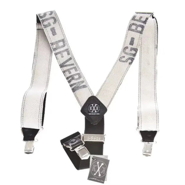 Nachhaltige Upcycling-Hosenträger aus echtem Feuerwehrschlauch – langlebig und einzigartig.