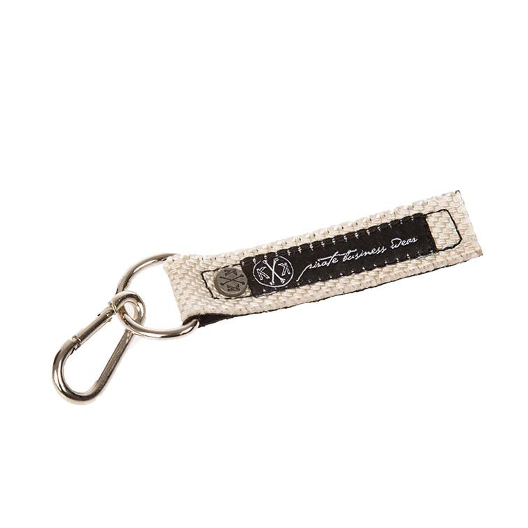 Originaler Feuerwehrschlauch in neuem Design – nachhaltiger Schlüsselanhänger.